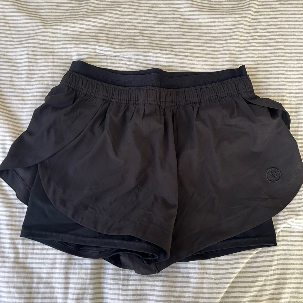 Vuori Women's Black Athletic Shorts